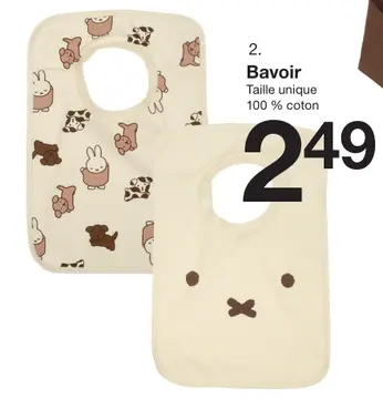 Offre: Bavoir