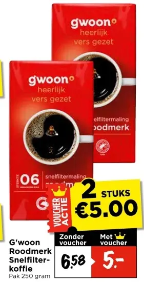 Roodmerk Snelfilter-koffie