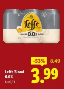 Aanbieding: Leffe Blond