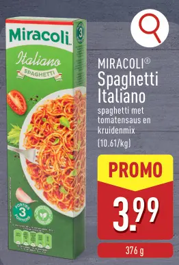 Promotie: Spaghetti Italiano