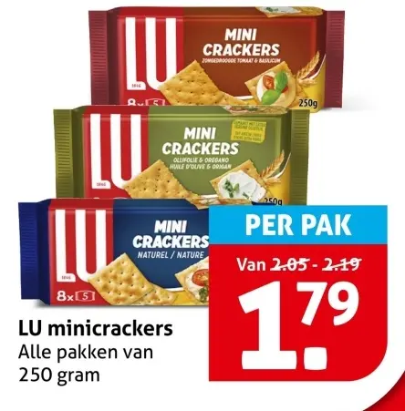 Aanbieding: LU minicrackers