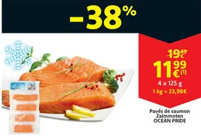 Offre: Pavés de saumon / Zalmmoten