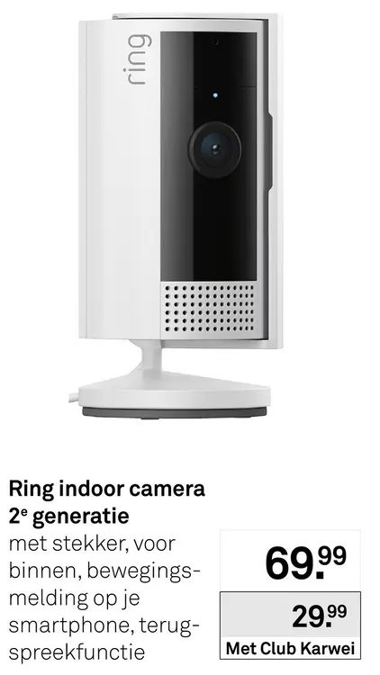 Aanbieding: Indoor camera 2e generatie