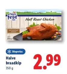 Aanbieding: Halve braadkip