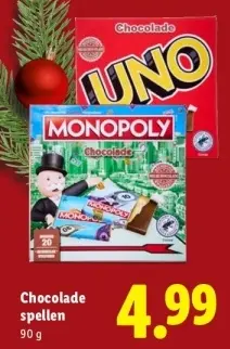 Aanbieding: Chocolade spellen