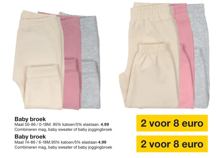 Aanbieding: Baby broek