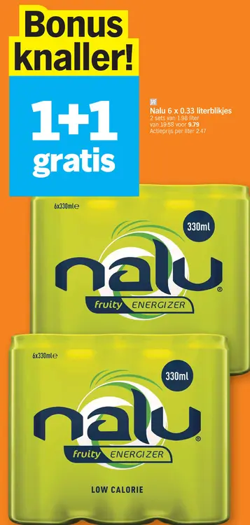 Offre: Nalu literblikjes