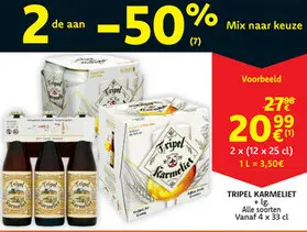 Aanbieding: Tripel Karmeliet