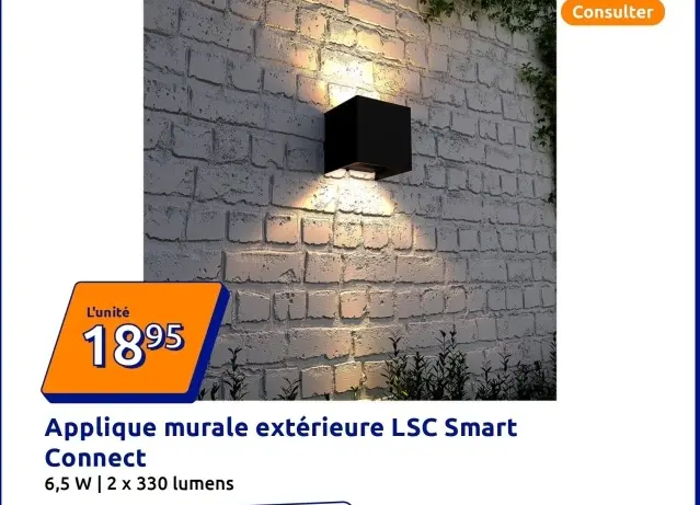 Offre: Applique murale extérieure LSC Smart Connect