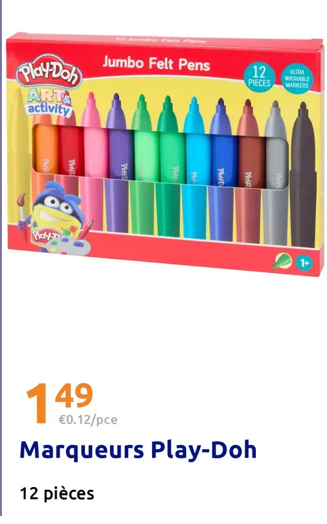 Offre: Marqueurs Play-Doh