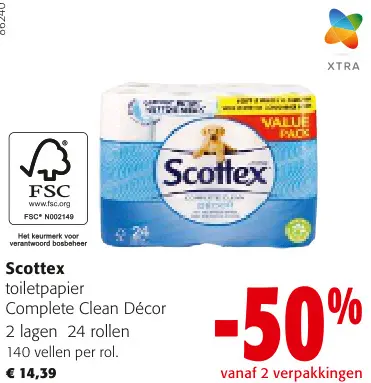 Aanbieding: Toiletpapier