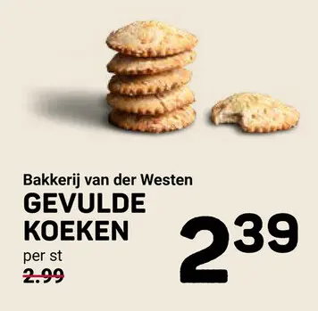 Aanbieding: Gevulde koeken