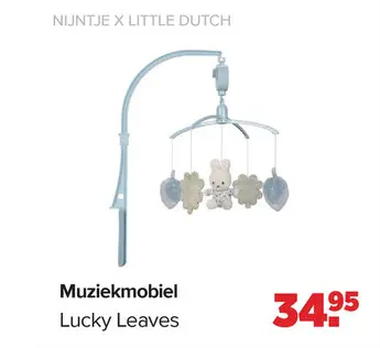 Aanbieding: Muziekmobiel Lucky Leaves
