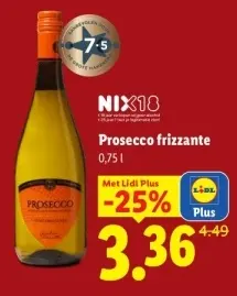 Aanbieding: Prosecco frizzante