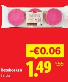 Aanbieding: Rozekoeken