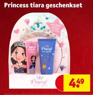 Aanbieding: Princess tiara geschenkset