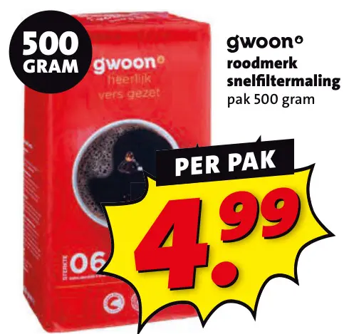 Aanbieding: Roodmerk snelfiltermaling