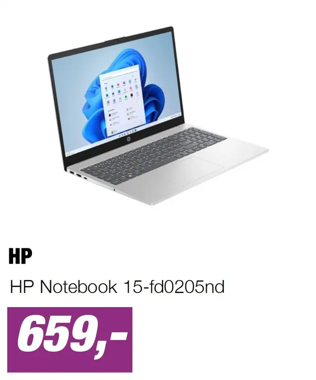 Aanbieding: HP Notebook 15-fd0205nd