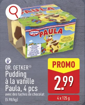 Offre: Pudding à la vanille Paula