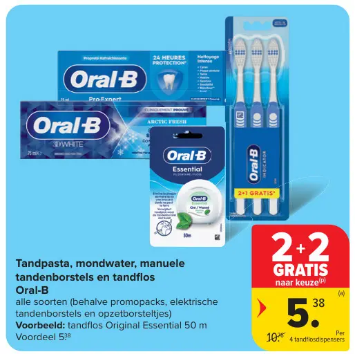 Promotie: Tandflos Original Essential 50 m