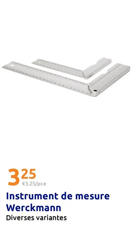 Offre: Instrument de mesure