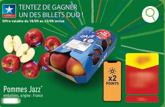 Offre: Pommes Jazz