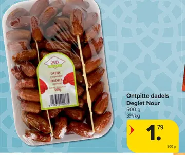 Aanbieding: Ontpitte dadels Deglet Nour