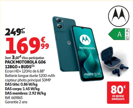 Promotie: Pack Motorola g06