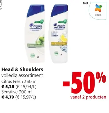 Aanbieding: Head & Shoulders volledig assortiment