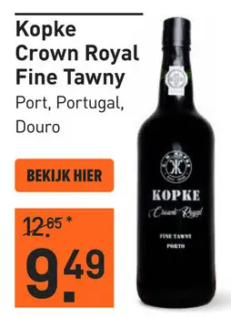 Aanbieding: Kopke Crown Royal Fine Tawny 75CL