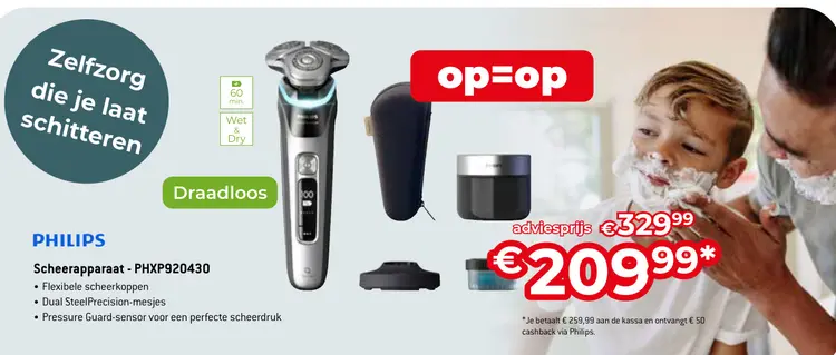 Promotie: Scheerapparaat - PHXP920430