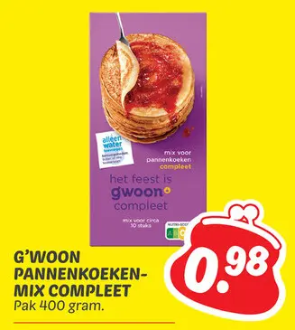 Aanbieding: Pannenkoekenmix compleet