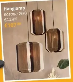 Aanbieding: Hanglamp Kozana Ø30