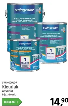 Aanbieding: Kleurlak