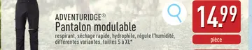 Offre: Pantalon modulable
