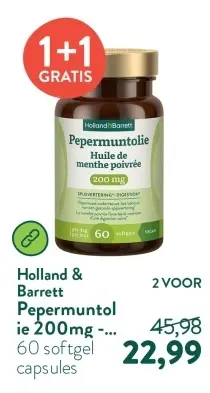Aanbieding: Pepermuntolie