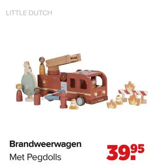 Aanbieding: Brandweerwagen