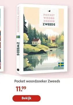 Aanbieding: Pocket woordzoeker Zweeds