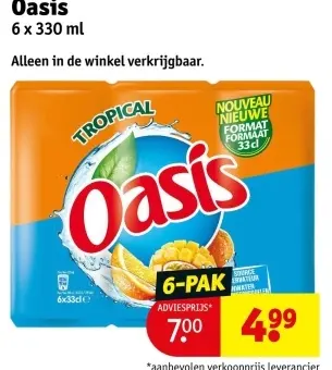 Aanbieding: Oasis