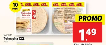 Offre: Pains pita XXL