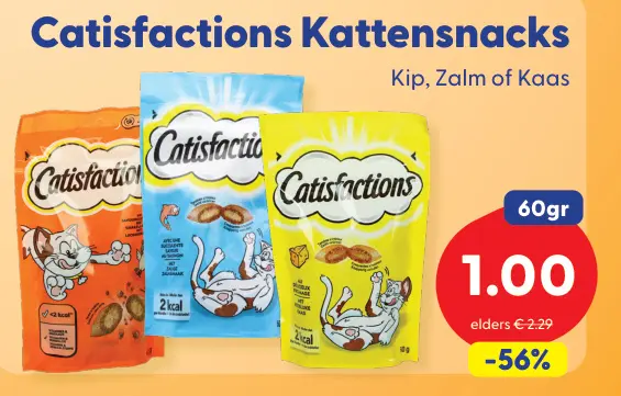 Aanbieding: Kattensnacks