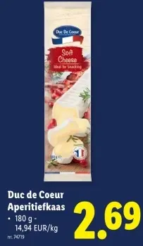Promotie: Aperitiefkaas