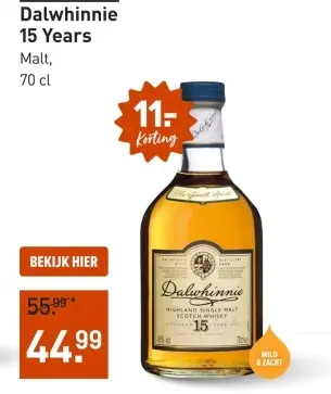 Aanbieding: Dalwhinnie 15 Years