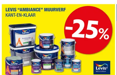 Promotie: Ambiance Muurverf
