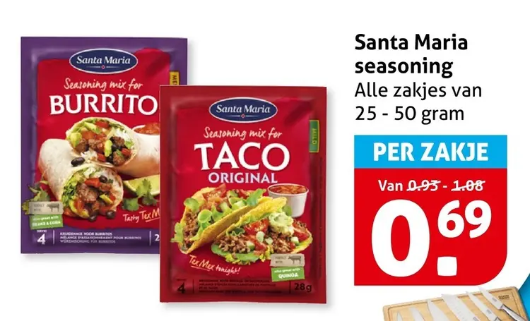 Aanbieding: Santa Maria seasoning