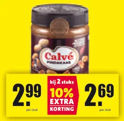 Aanbieding: Calvé Pindakaas