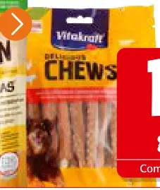 Offre: Delicious Chews bâtonnets Chicken-Beef S ou L 25 pièces