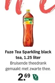 Aanbieding: Fuze Tea Sparkling black tea