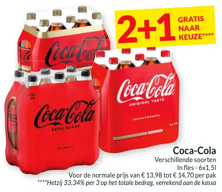 Aanbieding: Coca-Cola