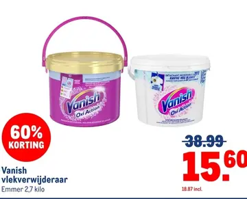 Aanbieding: Vanish vlekverwijderaar